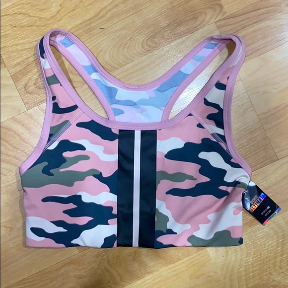 🆕 PINK CAMO SPORTS BRA - Picture 3 of 6